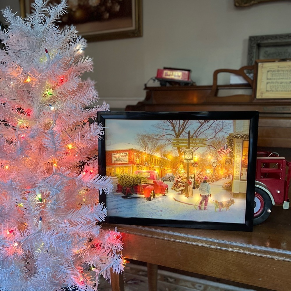 ❤️ Rare Giordano Art Christmas
Red Truck Historic Route 66 3D
Art Picture